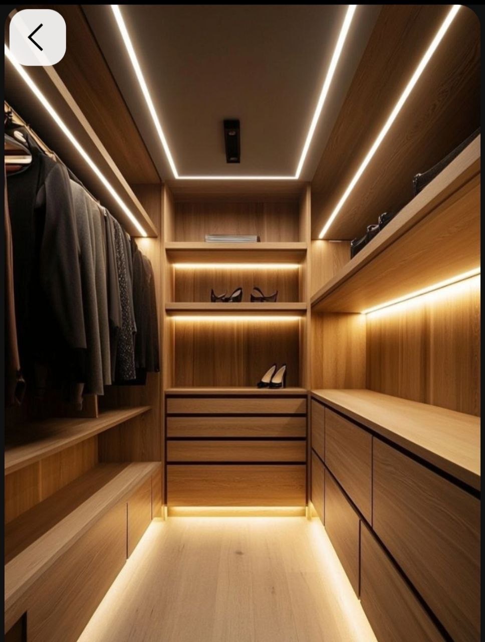 Layered Living Room Lighting